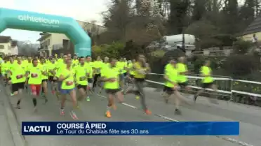 Course à pied : le Tour du Chablais fête ses 30 ans