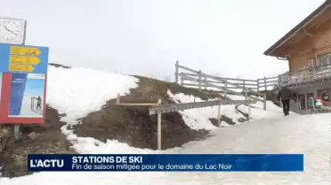 Lac Noir: bilan mitigé pour les remontées mécaniques