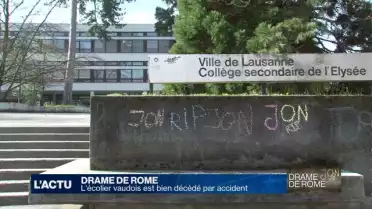 L&#039;écolier vaudois est bien décédé par accident