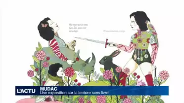 Une exposition sur la lecture... sans livre!