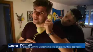 Carmine Biancaniello a tout plaqué pour devenir youtubeur