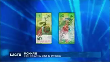 Voici le nouveau billet de 50 francs