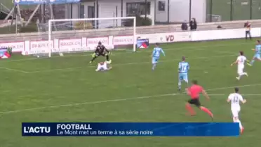 Football: le FC le Mont met fin à la spirale négative