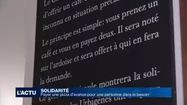 Un restaurant à Orbe propose la pizza suspendue