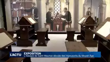 Des manuscrits du Moyen-Âge à l&#039;Abbaye de Saint-Maurice