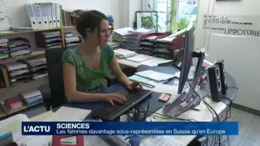 Sciences : les femmes sont sous-représentées en Suisse