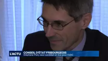 Conseil d&#039;Etat FR: Stéphane Peiry seul en lice pour l&#039;UDC