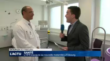 Inauguration de la nouvelle maternité de l'HFR
