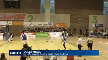 Le LUC s&#039;est relancé en finale des play-off de LNA
