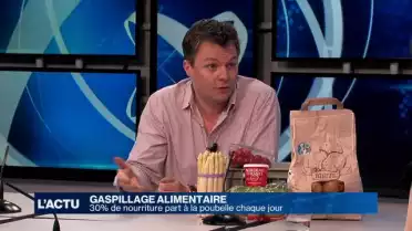 30% de nourriture part à la poubelle chaque jour