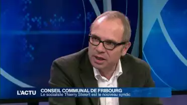 Thierry Steiert est le nouveau syndic de Fribourg