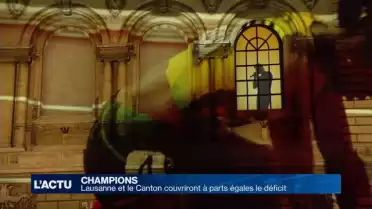 Lausanne et le Canton épongent la dette de &quot;Champions!&quot;