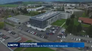 L&#039;extension du collège du Sud à Bulle a été inaugurée
