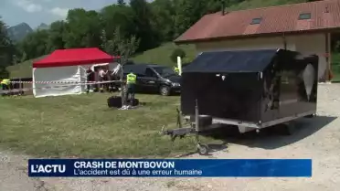 L&#039;accident mortel de Montbovon lié à un erreur humaine