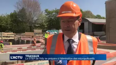 La STEP de Vidy prépare l&#039;élimination des micropolluants