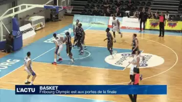 Fribourg Olympic est aux portes de la finale de LNA