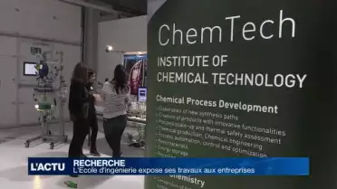 FR: l'école d'ingénierie a exposé ses travaux aux entreprises