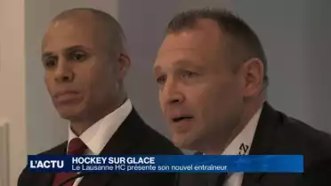 Le Lausanne HC présente son nouvel entraîneur