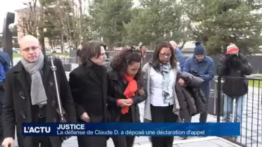 La défense de Claude D. a déposé sa déclaration d&#039;appel
