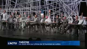 Les 12 hommes en colère font vibrer le théâtre du Jorat