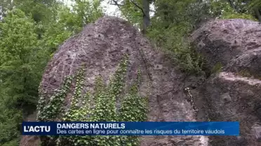 Une carte des dangers naturels du canton de Vaud