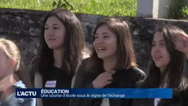Une course d’école sous le signe de l’échange