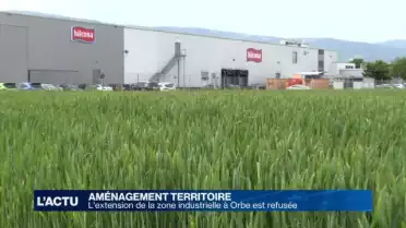L&#039;extension de la zone industrielle à Orbe est refusée