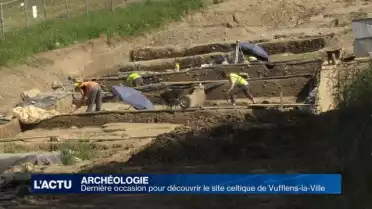 Visite dans une ancienne ville celtique vaudoise