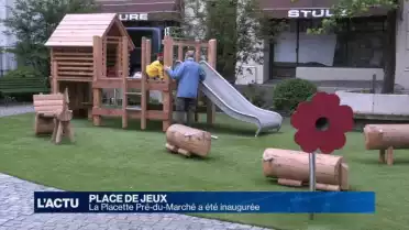 La Placette Pré-du-Marché a été inaugurée
