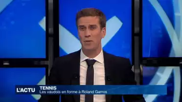 Superbe journée pour les vaudois à Roland Garros