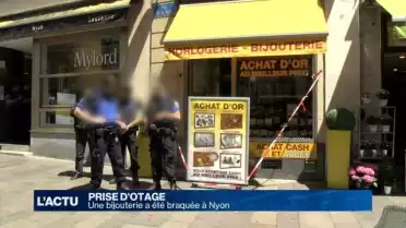 Une bijouterie a été braquée à Nyon