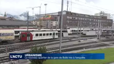 Le nouveau quartier de la gare de Bulle mis à l’enquête