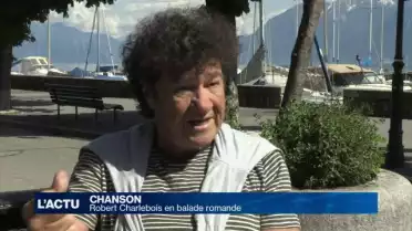 Balade musicale avec Robert Charlebois au bord du Léman