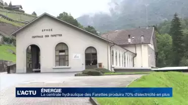 70% de production en plus pour la Centrale des Farettes