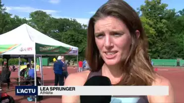 Lea Sprunger progresse à très grandes foulées