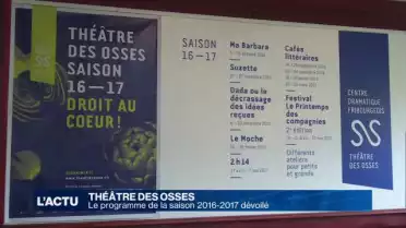 Droit au coeur! La saison 2016-17 du Théâtre des Osses