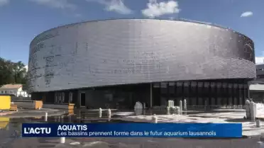 Les univers d'Aquatis prennent forme