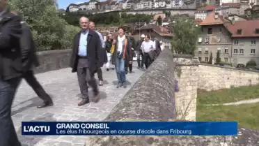 Fribourg: le Grand Conseil en vadrouille