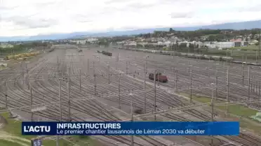 Le premier chantier lausannois de Léman 2030 va débuter