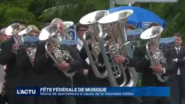 Les spectateurs boudent la Fête fédérale de musique