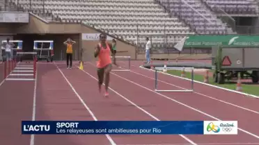 Les relayeuses suisses sont ambitieuses pour Rio