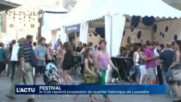 Un festival s&#039;installe dans le cœur historique de Lausanne