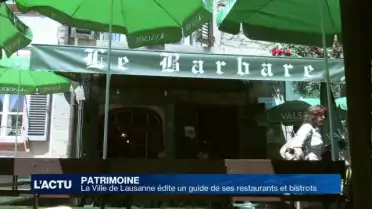 La Ville de Lausanne publie son guide des restaurants