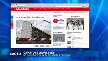 Un jeune homme chute de six mètres
