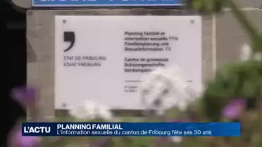 L&#039;information sexuelle du canton de Fribourg fête ses 30 ans