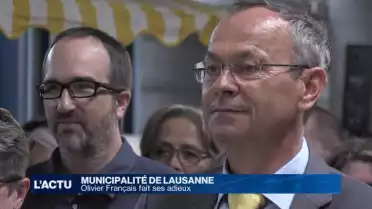 Olivier Français fait ses adieux à la Municipalité