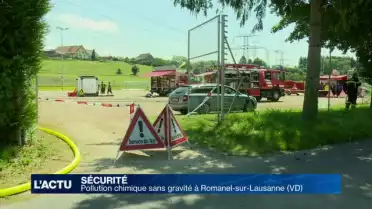 Pollution chimique sans gravité à Romanel-sur-Lausanne (VD)