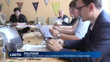 L&#039;UDC Vaud exclut cinq membres du Parti libéral-conservateur