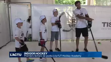 Premiers lâcher de pucks pour la FJT Hockey Academy