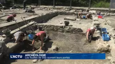 Les fouilles archéologiques de Vidy ouvertes au public